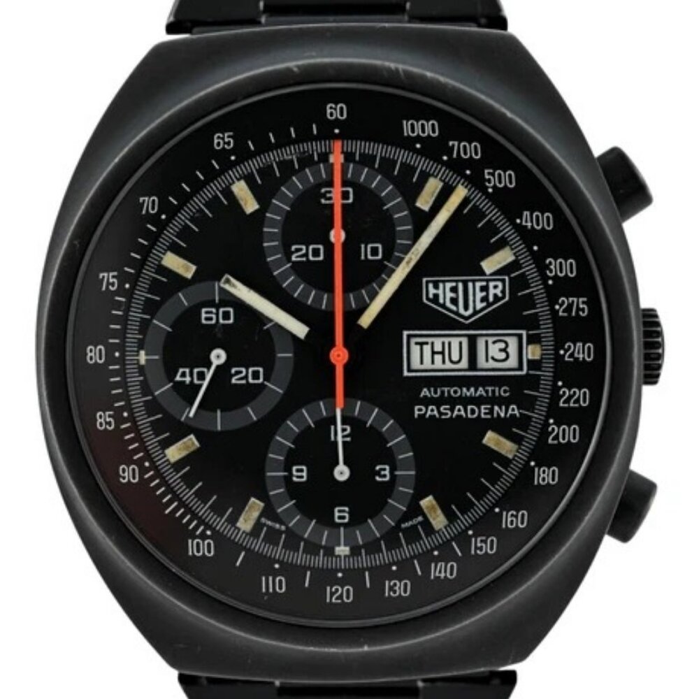 Heuer 41mm Men's Pasadena Automatic 7750 Chronograph Watch 280SL! Ref: 750-501!